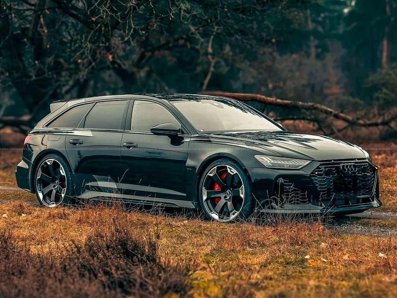 Schwarz Gebraucht 2024 Audi RS6 Kombi | 219.900 € - Bild 1/4