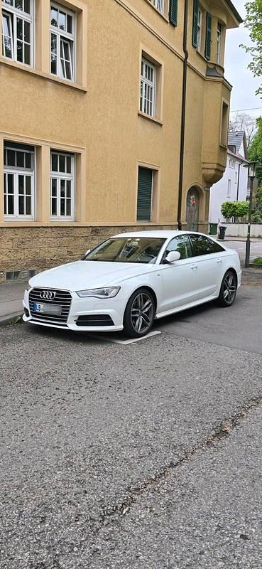 Weiß Gebraucht 2016 Audi A6 S-Line Limousine | 23.800 € (Teuer) - Bild 1/4
