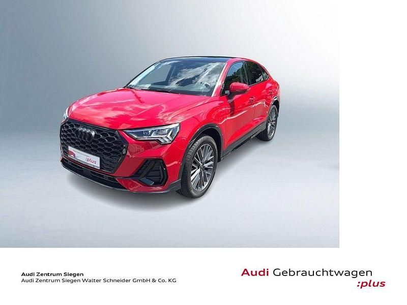 Tangorot metallic (metallic) Gebraucht 2021 Audi Q3 Sportback S-Line SUV | 35.410 € (Etwas zu teuer) - Bild 1/4