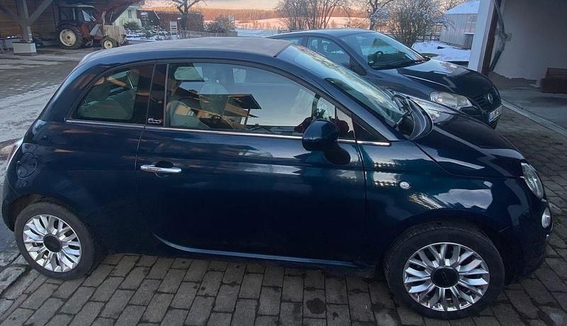 Gebraucht Fiat 500C Lounge 69 PS (50 kW) 2014 Blau Cabrio