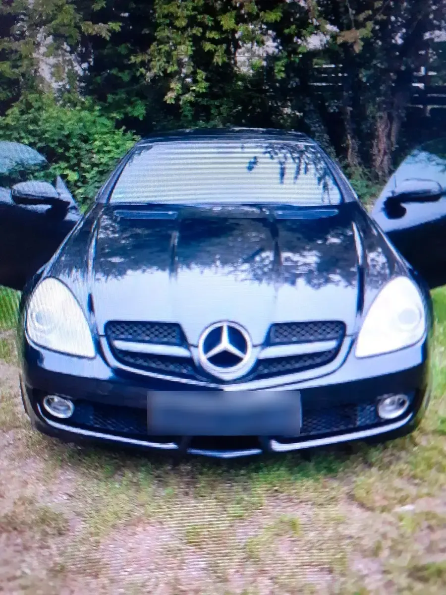Gebraucht Mercedes SLK200 182 PS (133 kW) 2008 Schwarz Cabrio