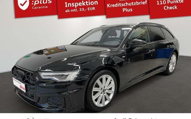 Schwarz Gebraucht 2024 Audi A6 S-Line Kombi | 69.890 € - Bild 1/4