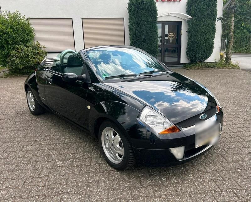 Schwarz Gebraucht 2004 Ford StreetKa Cabrio | 1.999 € (Fairer Preis) - Bild 1/4