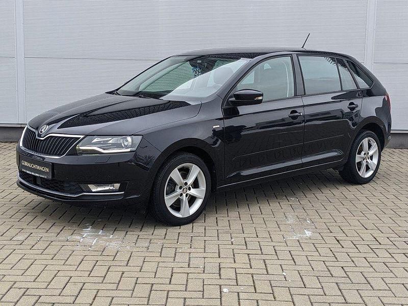 Gebraucht Skoda Rapid Clever 110 PS (80 kW) 2018 Schwarzmagic perleffekt (metallic) Kleinwagen