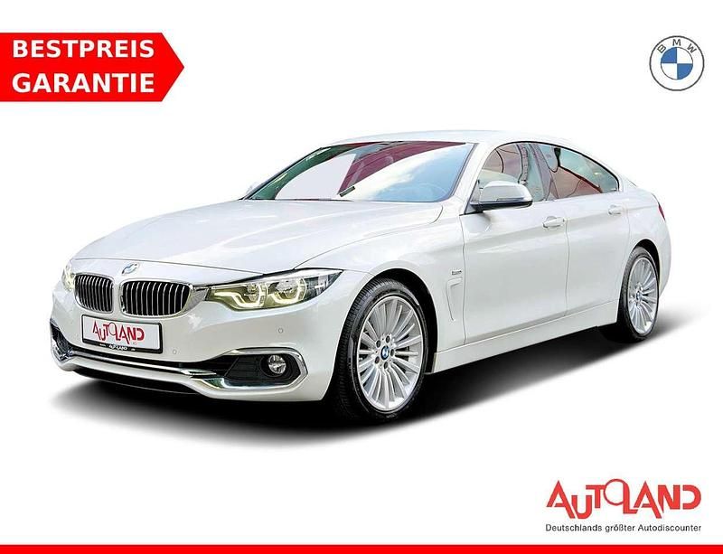 Weiß Gebraucht 2018 BMW 420 Gran Coupé Luxury Line Coupé | 25.990 € (Etwas zu teuer) - Bild 1/4