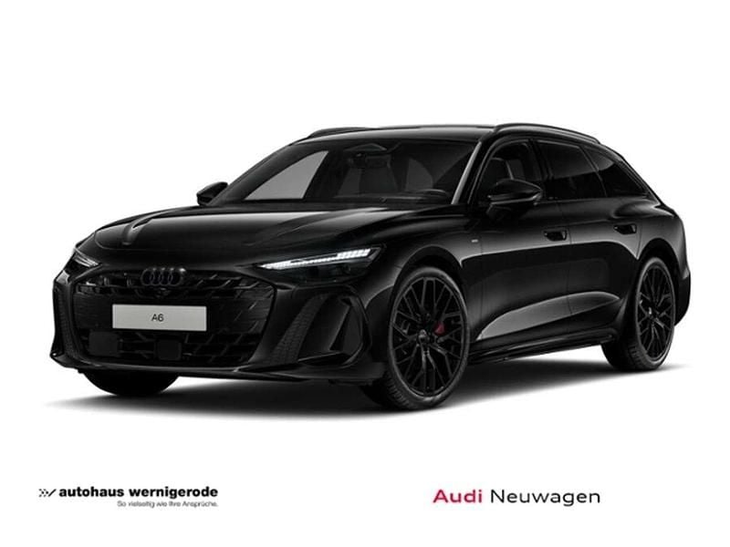 Mythosschwarz metallic Neu 2025 Audi A6 Edition .1 Kombi | 100.309 € - Bild 1/4