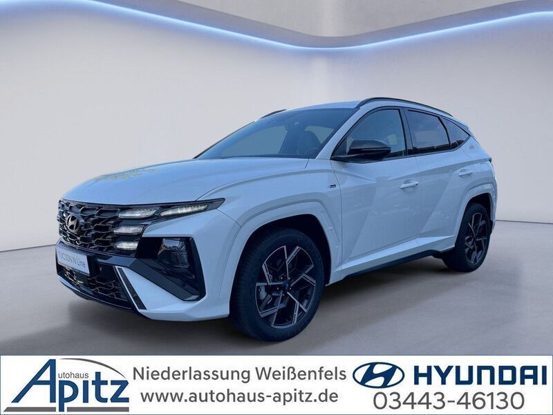 Serenity white Neu 2025 Hyundai Tucson N Line SUV | 35.990 € (Fairer Preis) - Bild 1/4