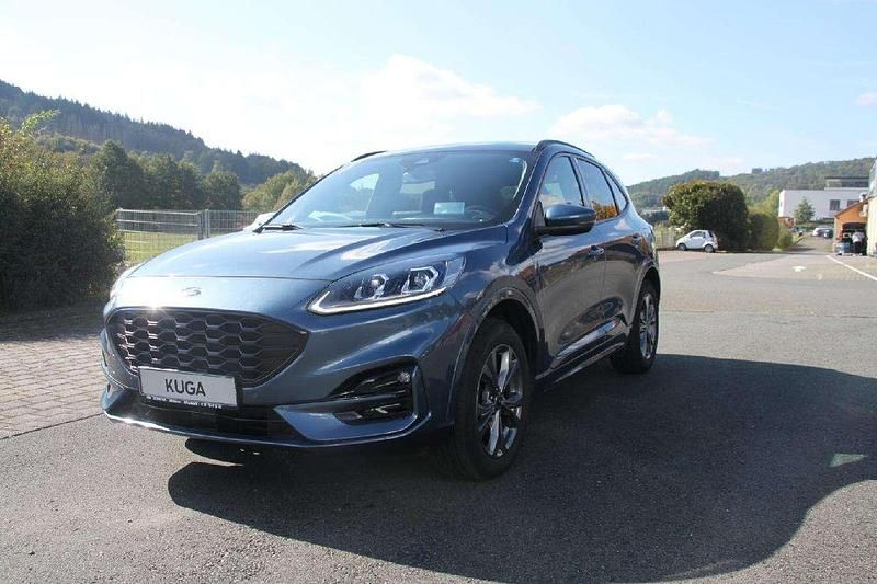 Gebraucht Ford Kuga ST-Line X 152 PS (111 kW) 2022 Chromablau metallic SUV