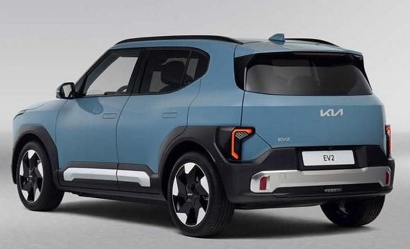 Ny Kia EV2 Air 2026 Blå SUV