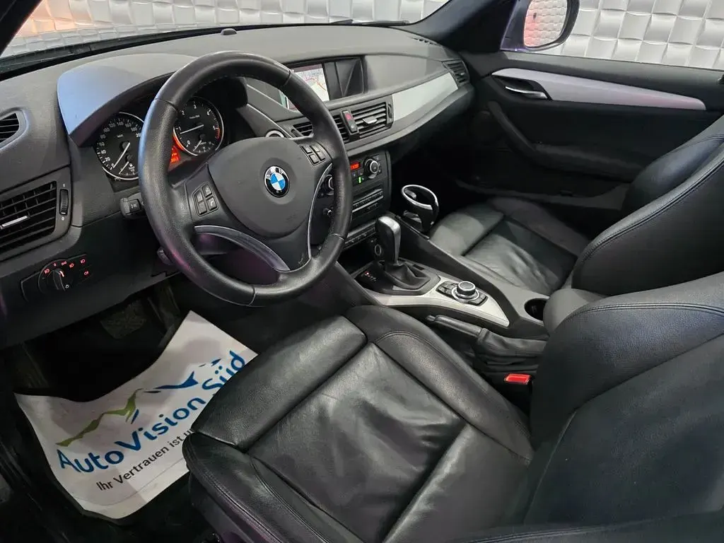 Gebraucht BMW X1 Sport Line 177 PS (130 kW) 2010 Schwarz SUV