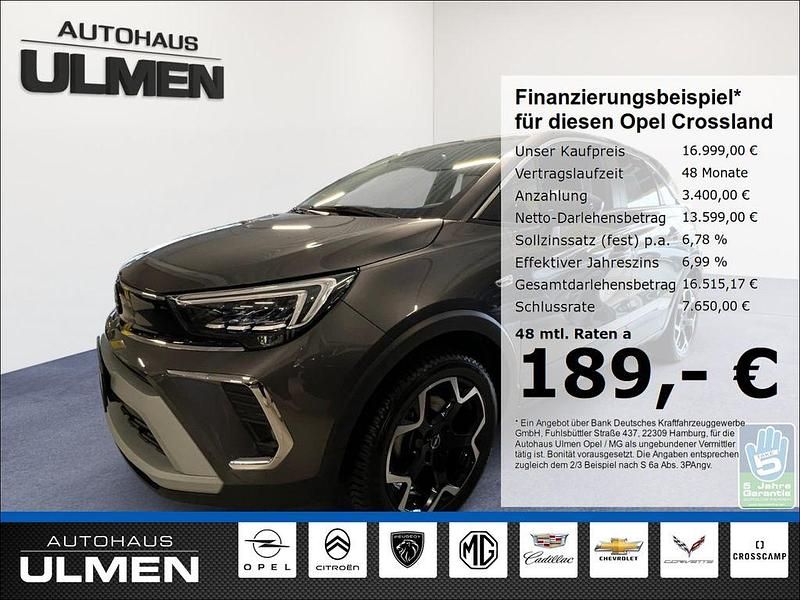 Grau Gebraucht 2023 Opel Crossland Elegance SUV | 16.999 € (Guter Preis) - Bild 1/4
