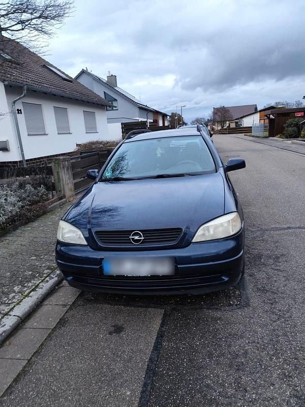 Gebraucht Opel Astra 75 PS (55 kW) 2000 Blau Kombi
