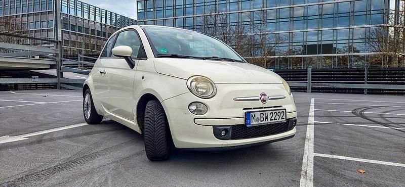 Beige Gebraucht 2009 Fiat 500 Lounge Limousine | 3.900 € (Fairer Preis) - Bild 1/4