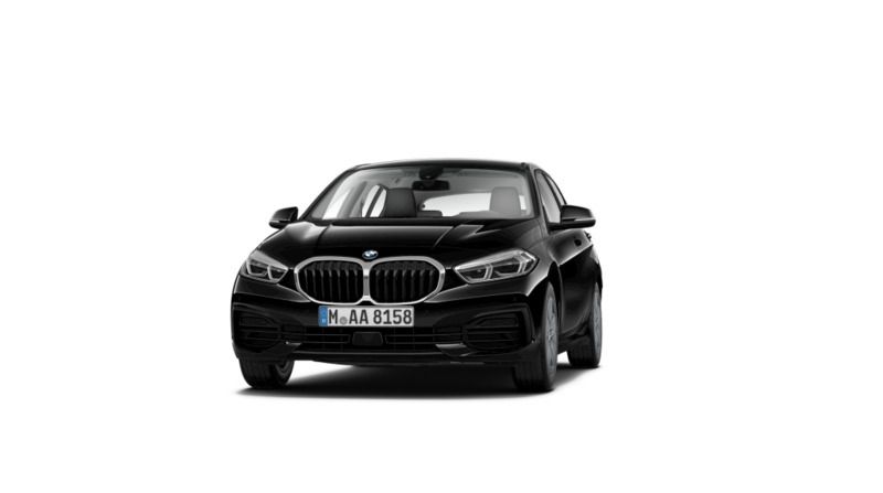 Schwarz Gebraucht 2022 BMW 116 Advantage Kleinwagen | 20.470 € (Fairer Preis) - Bild 1/3