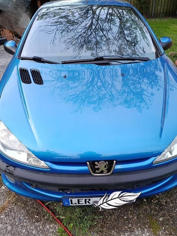 Blau Gebraucht 2003 Peugeot 206 CC Cabrio | 550 € (Guter Preis) - Bild 1/3