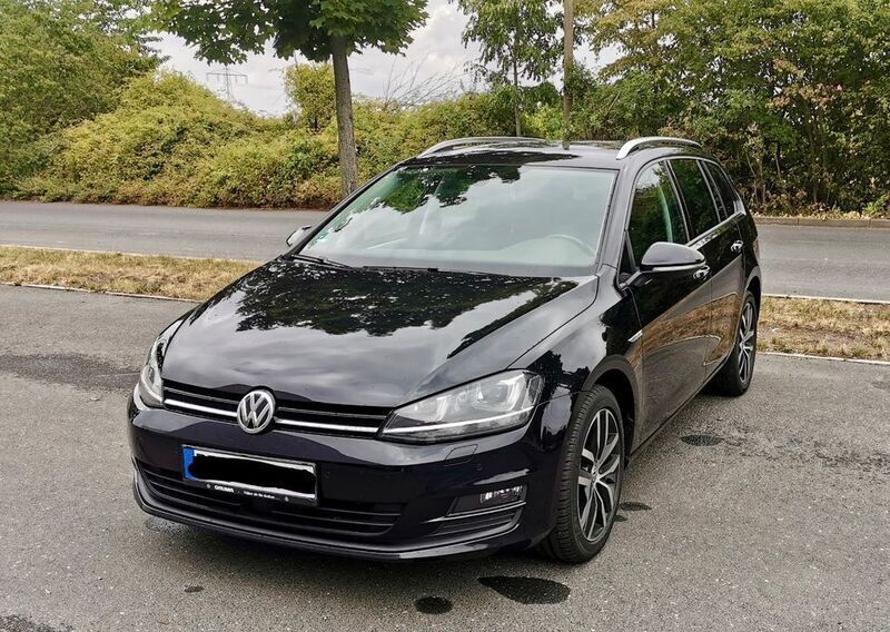 Schwarz Gebraucht 2014 VW Golf VII Edition Kombi | 8.400 € (Fairer Preis) - Bild 1/4