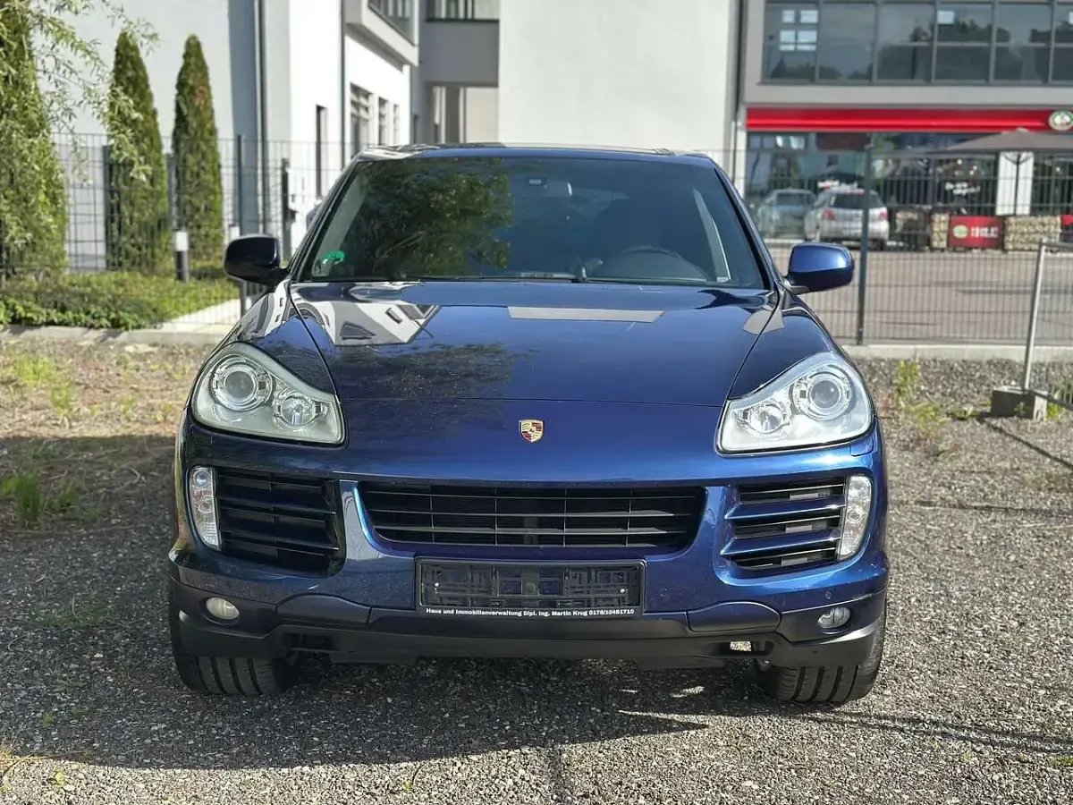 Brugt Porsche Cayenne S 385 HK (283 kW) 2008 Blå SUV