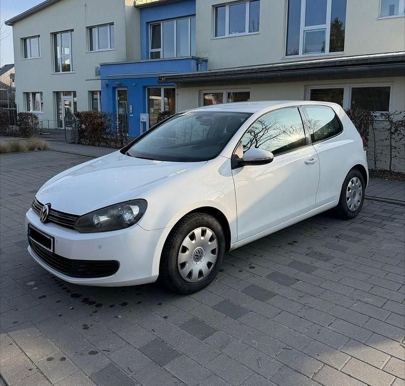 Gebraucht VW Golf VI Comfortline 80 PS (58 kW) 2009 Weiß Kleinwagen