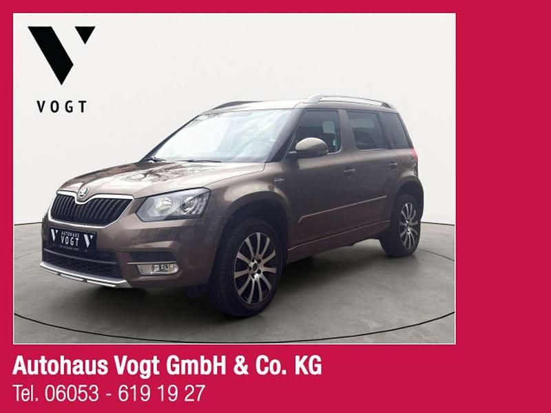 Mato brown metallic (metallic) Gebraucht 2014 Skoda Yeti LAURIN & KLEMENT SUV | 13.900 € (Fairer Preis) - Bild 1/4