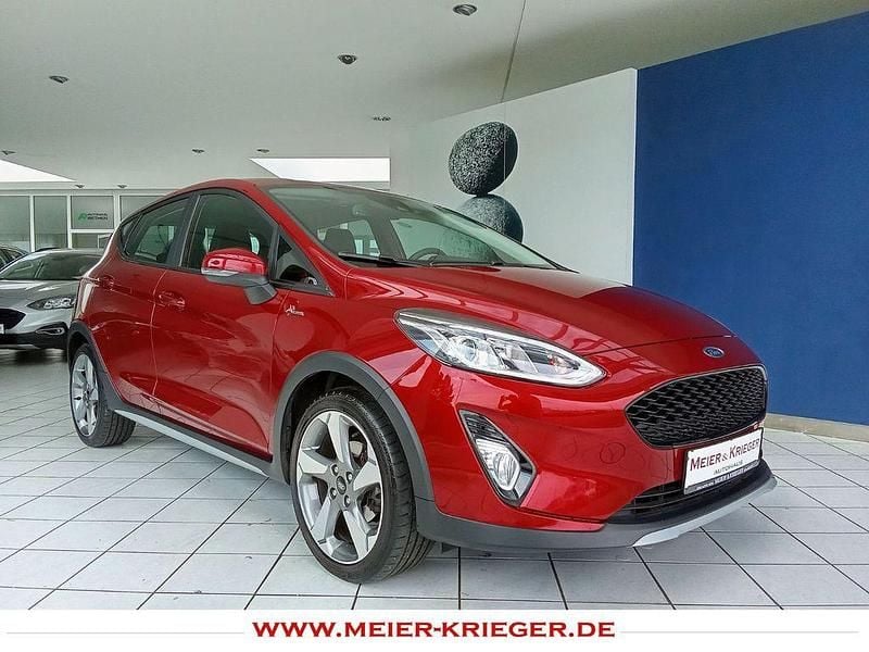Rubyrot (metallic) Gebraucht 2019 Ford Fiesta Active Limousine | 12.290 € - Bild 1/4