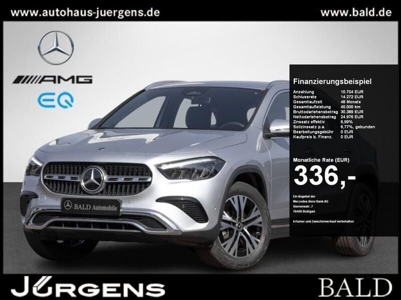 Metalliclack hightechsilber Gebraucht 2024 Mercedes GLA200 Progressive SUV | 35.690 € (Superpreis) - Bild 1/4
