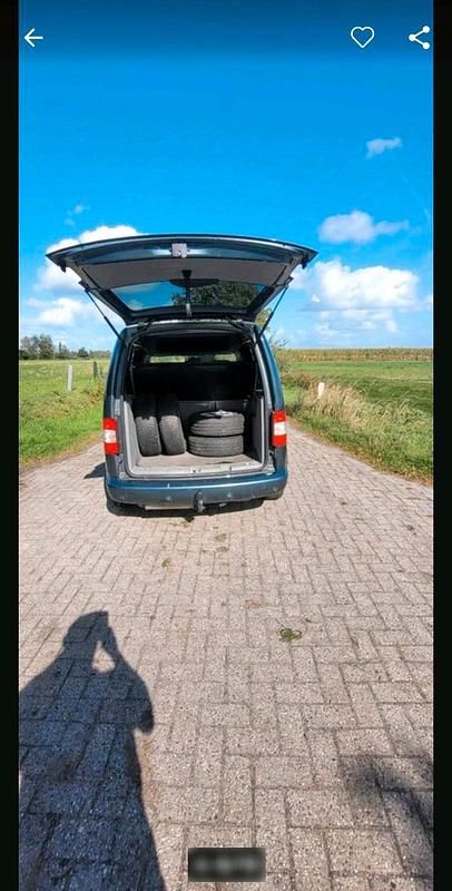 Usata VW Caddy 109 CV (80 kW) 2008 Grigio Monovolume