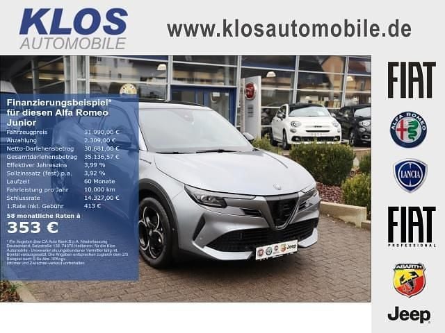 Grau arese metallic Neu 2025 Alfa Romeo GT Junior Edizione Speciale | 31.990 € (Fairer Preis) - Bild 1/4