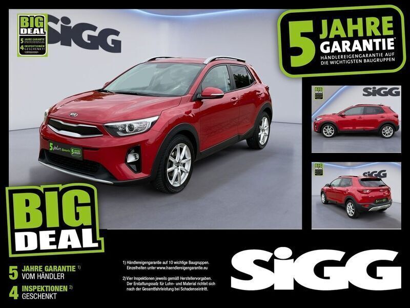 Signalrot metallic Gebraucht 2018 Kia Stonic Vision SUV | 11.980 € (Guter Preis) - Bild 1/4