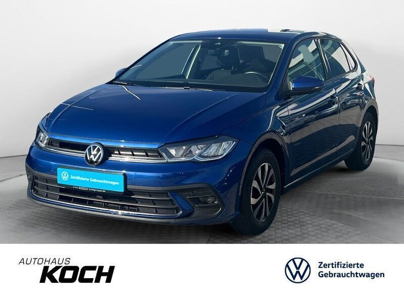 Blau Gebraucht 2023 VW Polo Active Kleinwagen | 16.995 € (Fairer Preis) - Bild 1/4