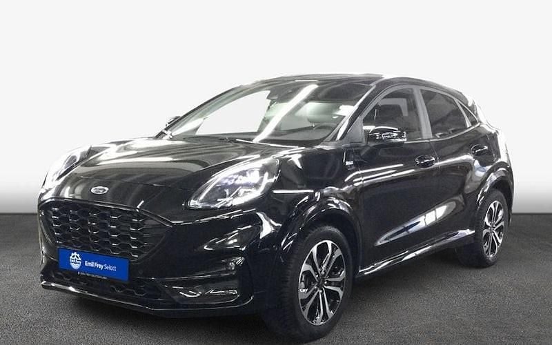 Schwarz Gebraucht 2021 Ford Puma ST-Line SUV | 17.932 € (Guter Preis) - Bild 1/4