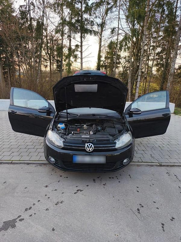 Gebraucht VW Golf VI 122 PS (89 kW) 2009 Schwarz Kleinwagen