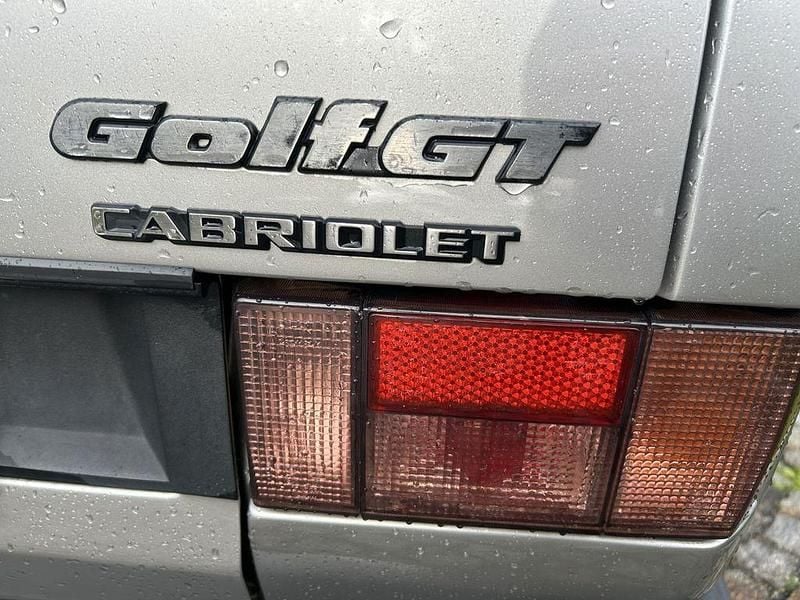 Gebraucht VW Golf Cabriolet 75 PS (55 kW) 1981 Silber Cabrio