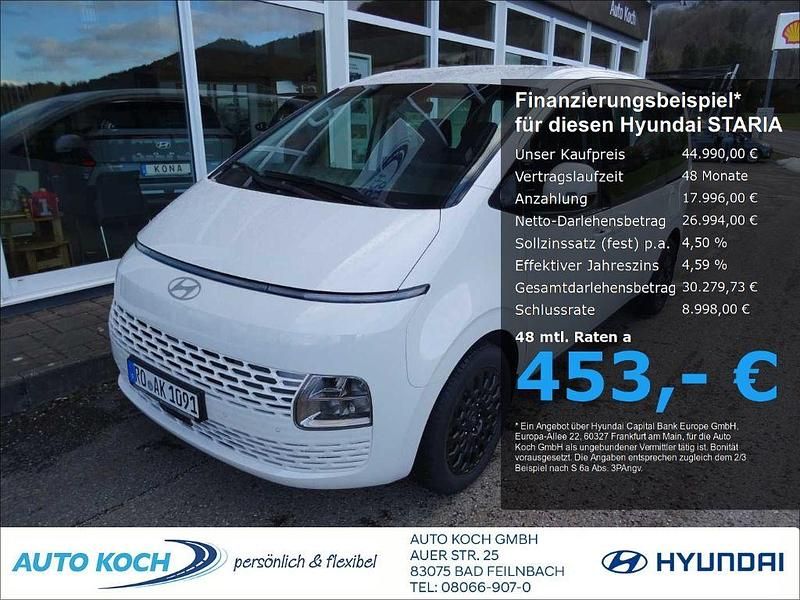 Gebraucht Hyundai Staria Trend 224 PS (164 kW) 2024 Creamy white) (weiss Van / Kleinbus