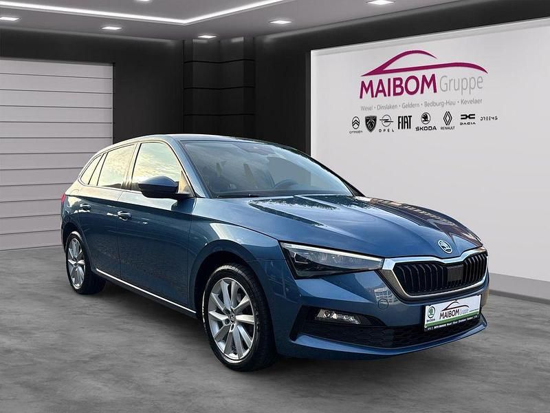 Titanblau metallic Gebraucht 2020 Skoda Scala Style Kleinwagen | 17.490 € (Fairer Preis) - Bild 1/3