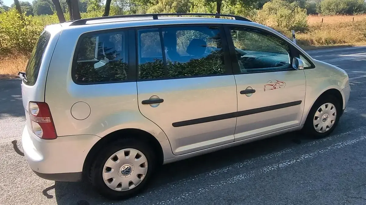 Gebraucht VW Touran 101 PS (74 kW) 2004 Grau Van / Kleinbus