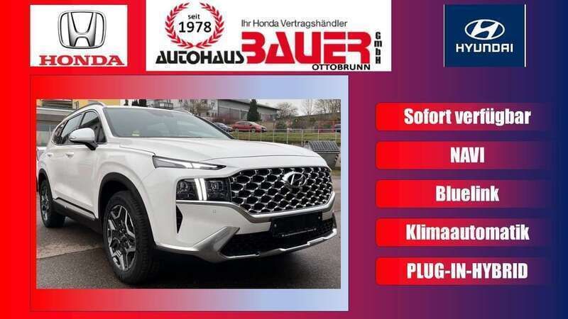 White cream / mic Neu 2024 Hyundai Santa Fe Trend SUV | 49.450 € - Bild 1/4