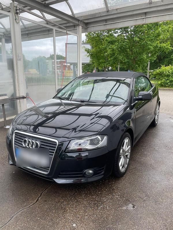 Schwarz Gebraucht 2009 Audi A3 Cabriolet Cabrio | 4.600 € (Superpreis) - Bild 1/4