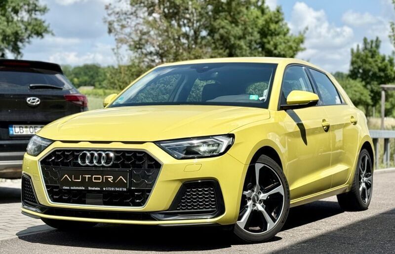 Gelb Gebraucht 2018 Audi A1 Sportback Advanced Plus Kleinwagen | 16.890 € (Fairer Preis) - Bild 1/4