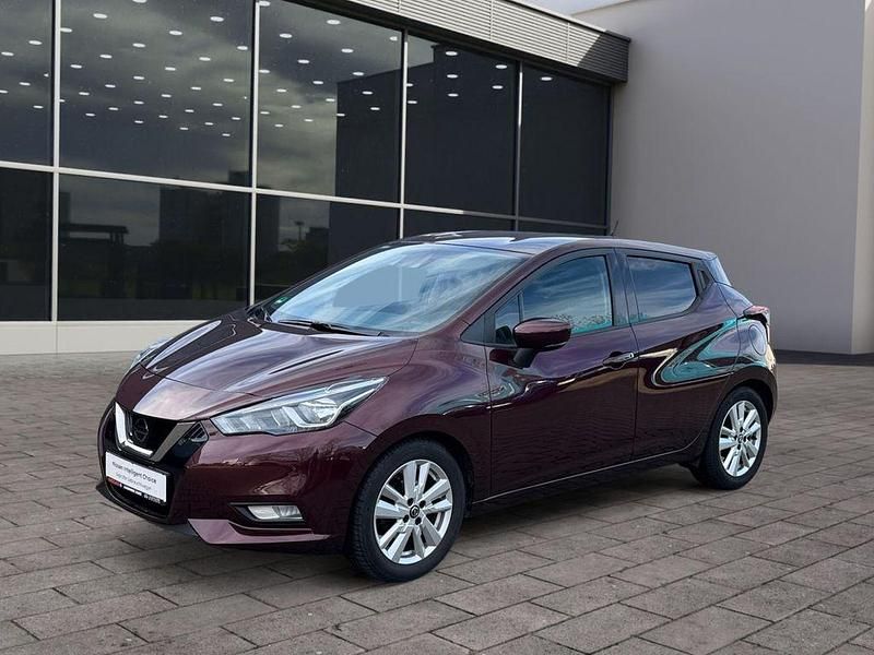 Gebraucht Nissan Micra I-Way 101 PS (74 kW) 2021 Rot Kleinwagen