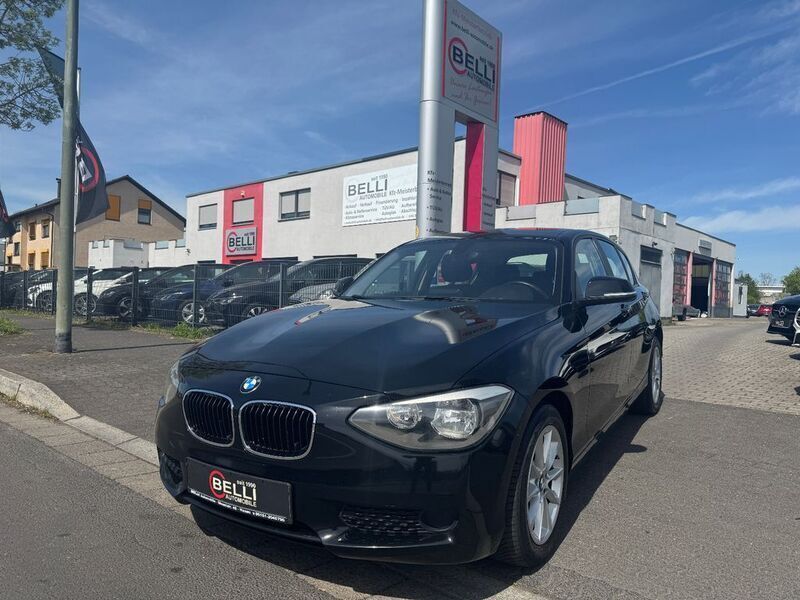 Schwarz Gebraucht 2012 BMW 116 Advantage Kleinwagen | 8.490 € (Etwas zu teuer) - Bild 1/4