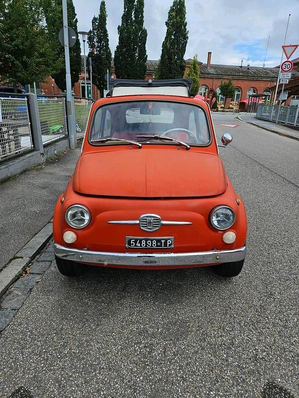 Orange Gebraucht 1967 Fiat 500 Kleinwagen | 5.800 € - Bild 1/4