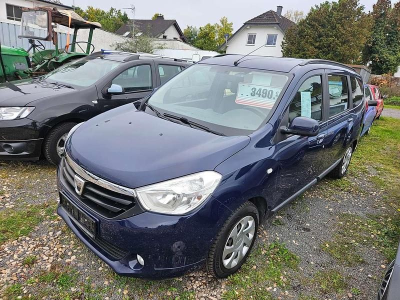 Blau Gebraucht 2012 Dacia Lodgy Lauréate Van / Kleinbus | 3.490 € - Bild 1/4