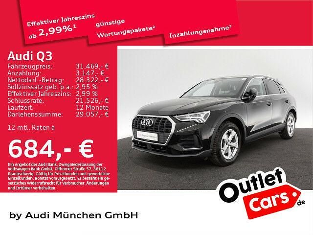 Gebraucht Audi Q3 Ambiente 150 PS (110 kW) 2022 Mythosschwarz metallic SUV