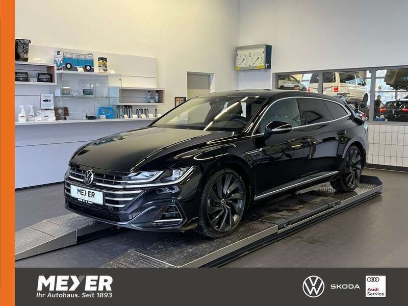 Schwarz Gebraucht 2021 VW Arteon R-line Kombi | 32.890 € (Fairer Preis) - Bild 1/4