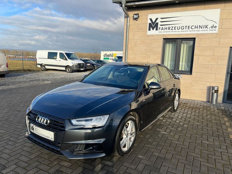 Manhattangrau metallic Gebraucht 2018 Audi A4 S-Line Limousine | 14.200 € (Guter Preis) - Bild 1/4