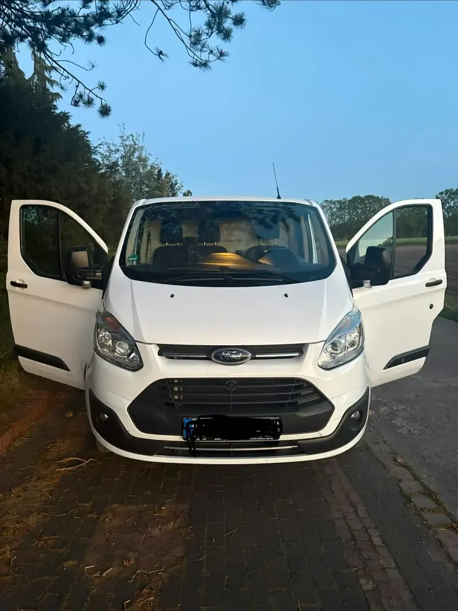 Usata Ford Transit 131 CV (96 kW) 2017 Bianco Monovolume