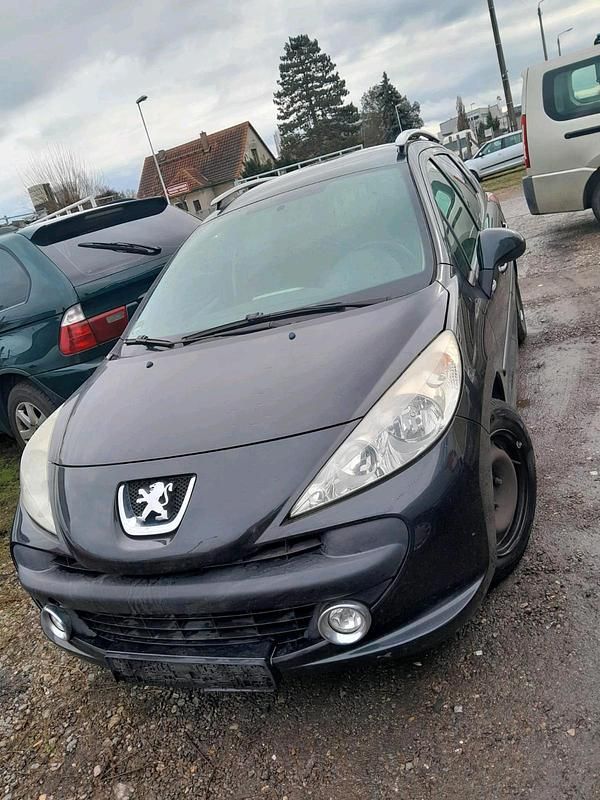 Gebraucht Peugeot 207 2009 Schwarz Kombi