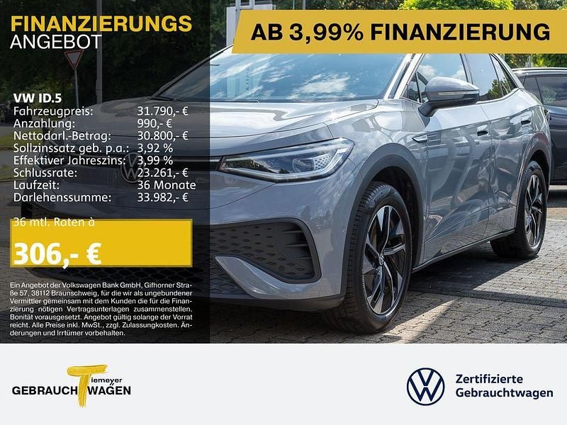 Grau Gebraucht 2022 VW ID.5 Pro Performance SUV | 31.790 € (Fairer Preis) - Bild 1/4