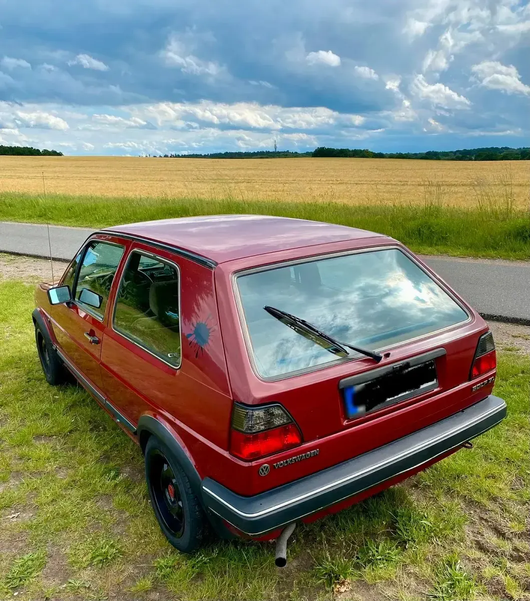 Gebraucht VW Golf II 75 PS (55 kW) 1986 Rot Kleinwagen