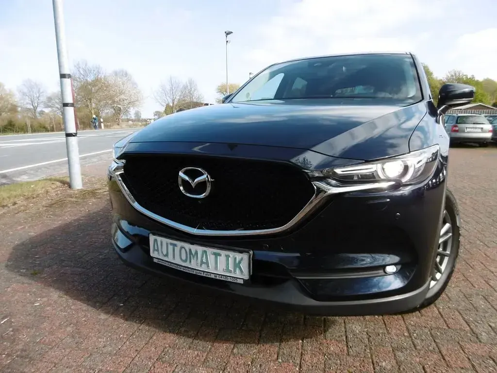 Gebraucht Mazda CX-5 Exclusive-Line 165 PS (121 kW) 2018 Blau SUV